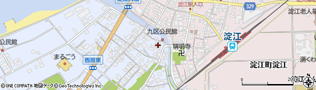 鳥取県米子市淀江町西原519周辺の地図
