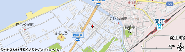 鳥取県米子市淀江町西原1305周辺の地図