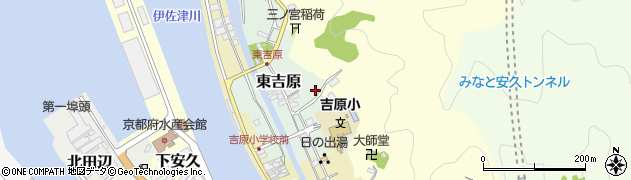 京都府舞鶴市東吉原632周辺の地図