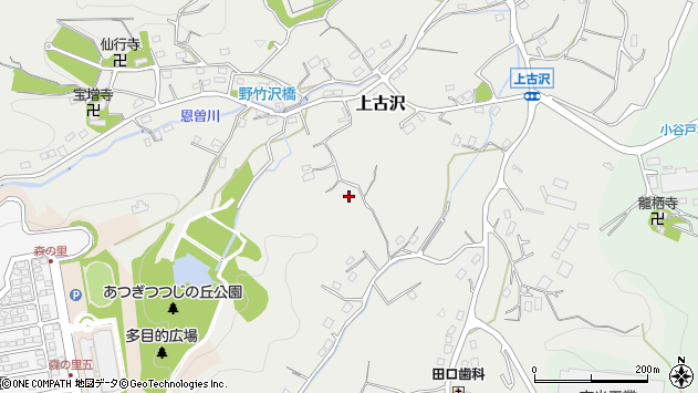 〒243-0215 神奈川県厚木市上古沢の地図