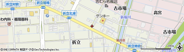 なか卯岐阜大学前店周辺の地図
