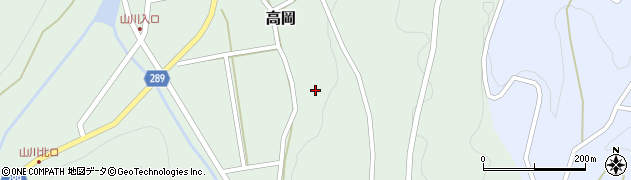 鳥取県東伯郡琴浦町高岡90周辺の地図