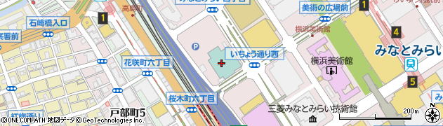 ウェスティンホテル横浜周辺の地図