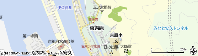京都府舞鶴市東吉原351周辺の地図
