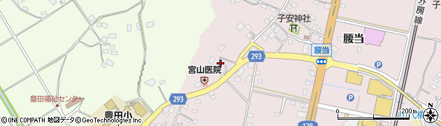 千葉県茂原市腰当1403周辺の地図