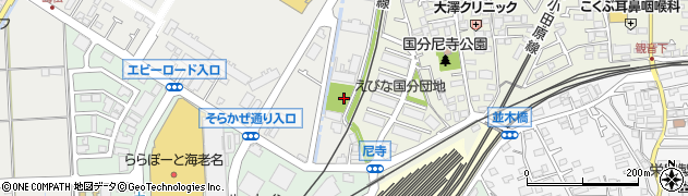 上郷第一児童公園周辺の地図