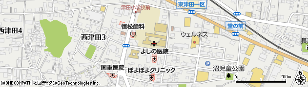 松江市立津田小学校周辺の地図