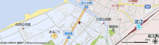 鳥取県米子市淀江町西原1307周辺の地図