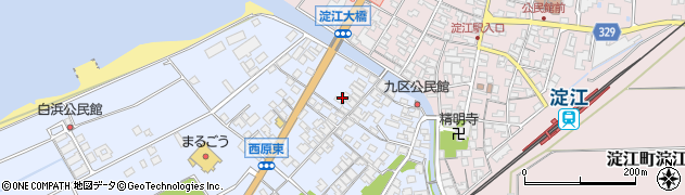 鳥取県米子市淀江町西原1316周辺の地図