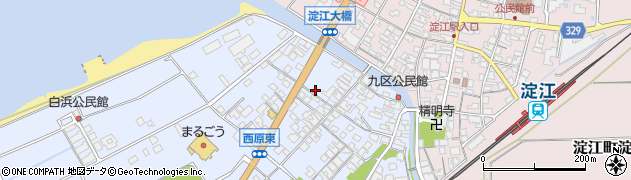 鳥取県米子市淀江町西原1310周辺の地図