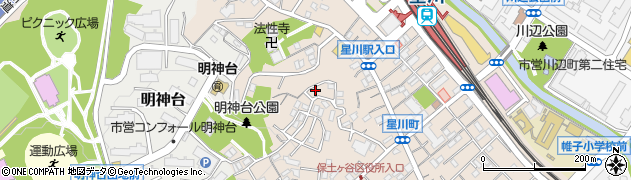 神奈川県横浜市保土ケ谷区星川1丁目22-17周辺の地図