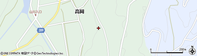 鳥取県東伯郡琴浦町高岡75周辺の地図