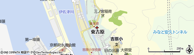 京都府舞鶴市東吉原358周辺の地図