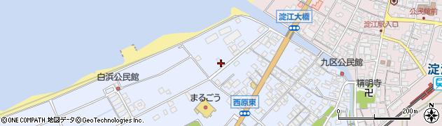 鳥取県米子市淀江町西原1327-50周辺の地図