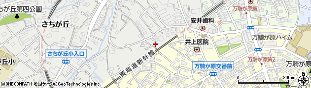 神奈川県横浜市旭区さちが丘166-1周辺の地図