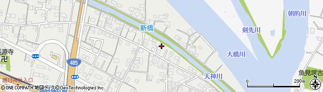 島根県松江市東津田町735周辺の地図