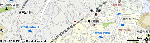 神奈川県横浜市旭区さちが丘166-13周辺の地図