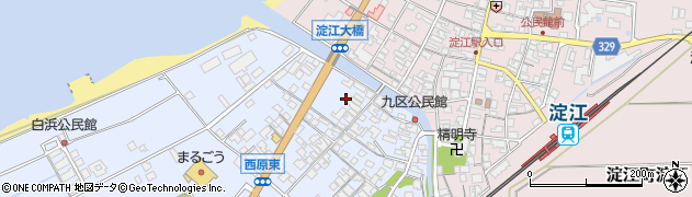 鳥取県米子市淀江町西原1320周辺の地図