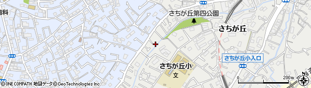 神奈川県横浜市旭区さちが丘88-35周辺の地図