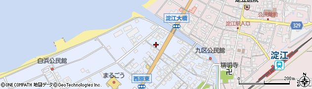 鳥取県米子市淀江町西原1326周辺の地図