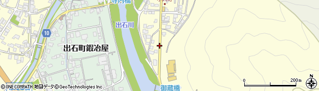 兵庫県豊岡市出石町小人周辺の地図