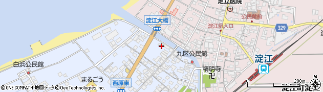 鳥取県米子市淀江町西原1325周辺の地図