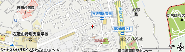 神奈川県横浜市旭区市沢町887周辺の地図