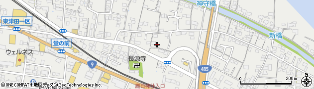 島根県松江市東津田町984周辺の地図