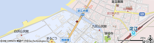 鳥取県米子市淀江町西原1319周辺の地図
