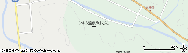 兵庫県豊岡市但東町正法寺165周辺の地図