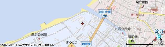 鳥取県米子市淀江町西原1327周辺の地図
