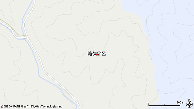 〒624-0121 京都府舞鶴市滝ケ宇呂の地図