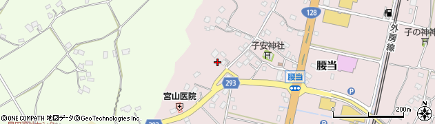 千葉県茂原市腰当1392周辺の地図