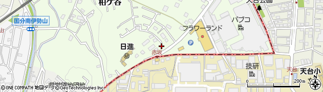 神奈川県海老名市柏ケ谷398周辺の地図