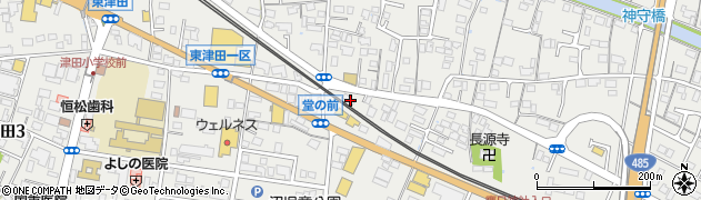 島根県松江市東津田町1059周辺の地図
