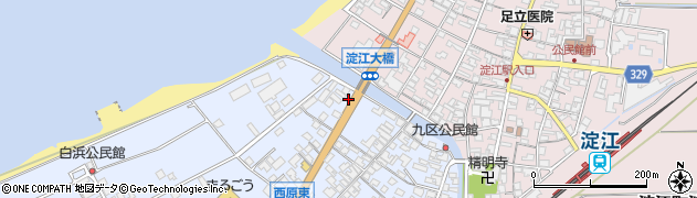 鳥取県米子市淀江町西原1322周辺の地図