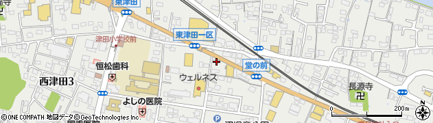 島根県松江市東津田町1097周辺の地図
