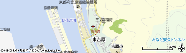 京都府舞鶴市東吉原390周辺の地図