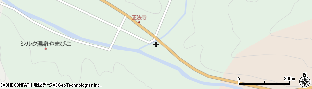 兵庫県豊岡市但東町正法寺228周辺の地図