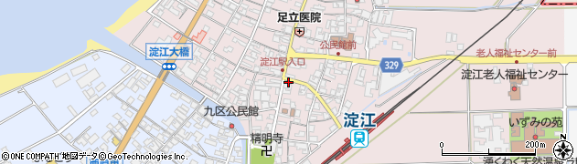 鳥取県米子市淀江町淀江558周辺の地図