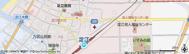 鳥取県米子市淀江町淀江499周辺の地図