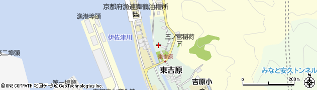京都府舞鶴市東吉原387周辺の地図