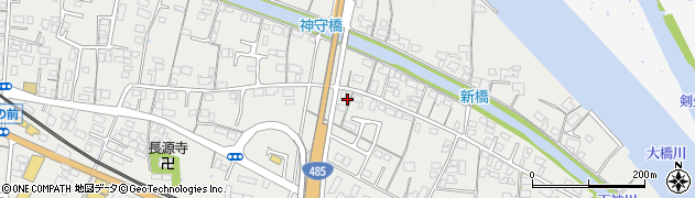 島根県松江市東津田町890周辺の地図