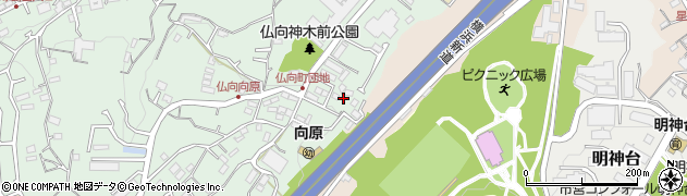 神奈川県横浜市保土ケ谷区仏向町924周辺の地図