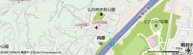 神奈川県横浜市保土ケ谷区仏向町936周辺の地図