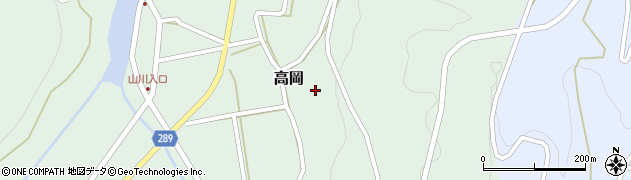 鳥取県東伯郡琴浦町高岡53周辺の地図