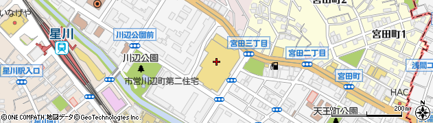 神奈川県横浜市保土ケ谷区川辺町3周辺の地図