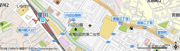 神奈川県横浜市保土ケ谷区川辺町周辺の地図