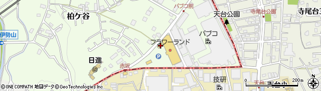 神奈川県海老名市柏ケ谷419周辺の地図