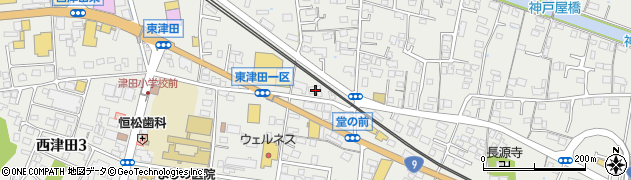 島根県松江市東津田町491周辺の地図